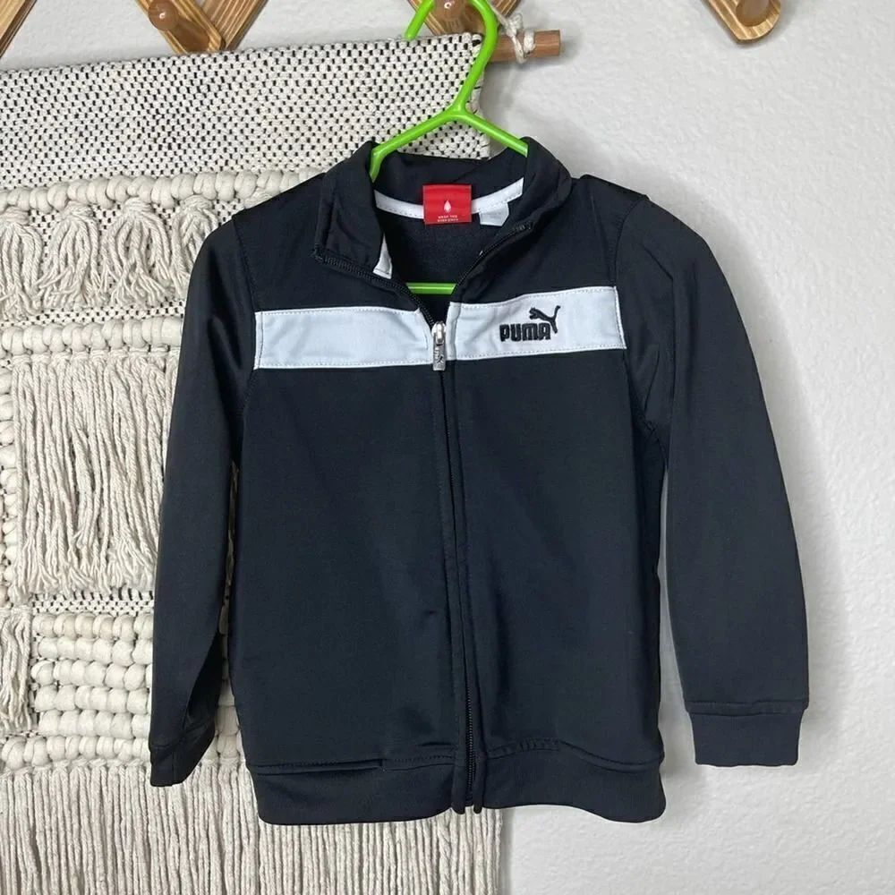 Puma Black Zip-Up Jacket 24m